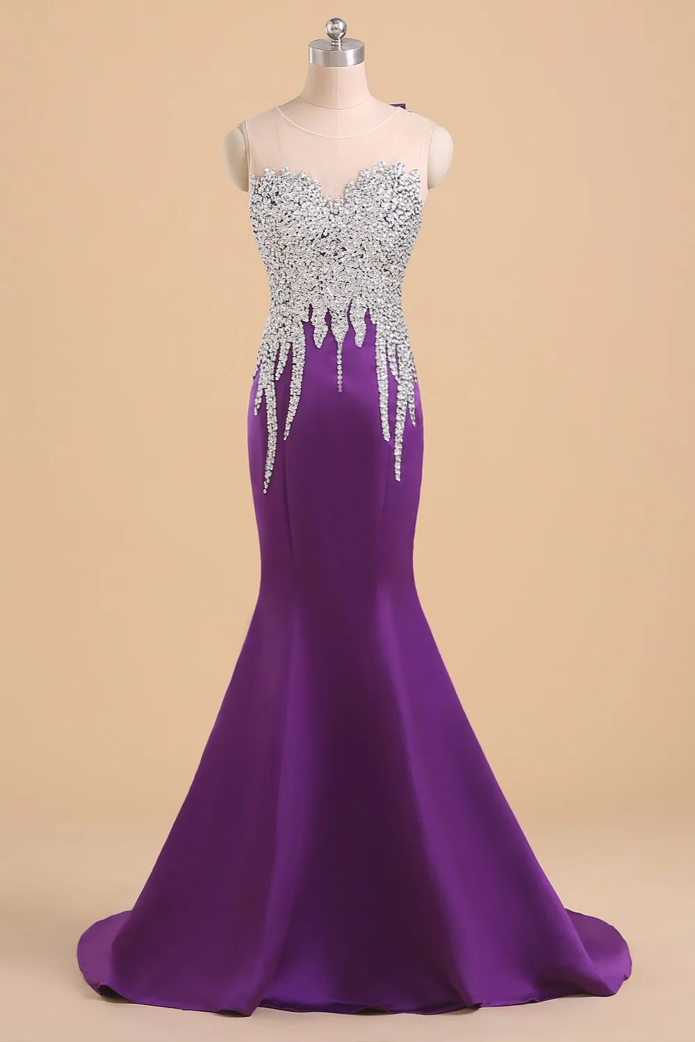 Длинное атласное платье русалка с бусинами на молнии|elegant gowns|robe de soireeevening dress |