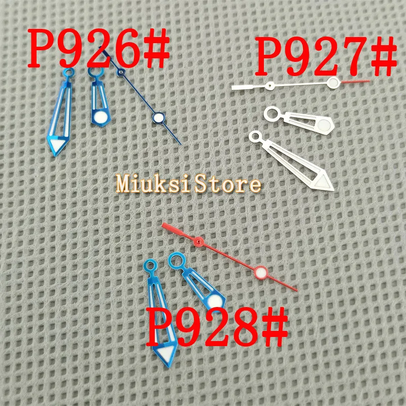 Зеленые часы со светящимися стрелками, подходят для MIYOTA 8215 821A DG2813/3804, механизм P927