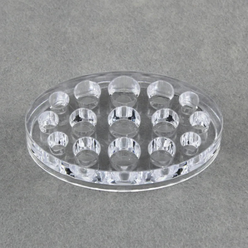 Акриловая овальная пигментная стойка Перманентный макияж чашка для пигмента