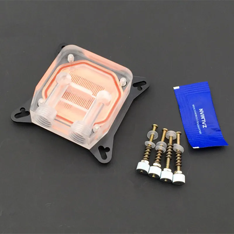 

GPU Water Cooling Block PC Copper High Performance Liquid AMD W40