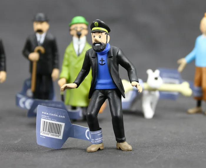 6 шт. Приключения Тинтина Дюпон дюпруд Профессиональный Пикник Herge Les Aventures de Tintin et