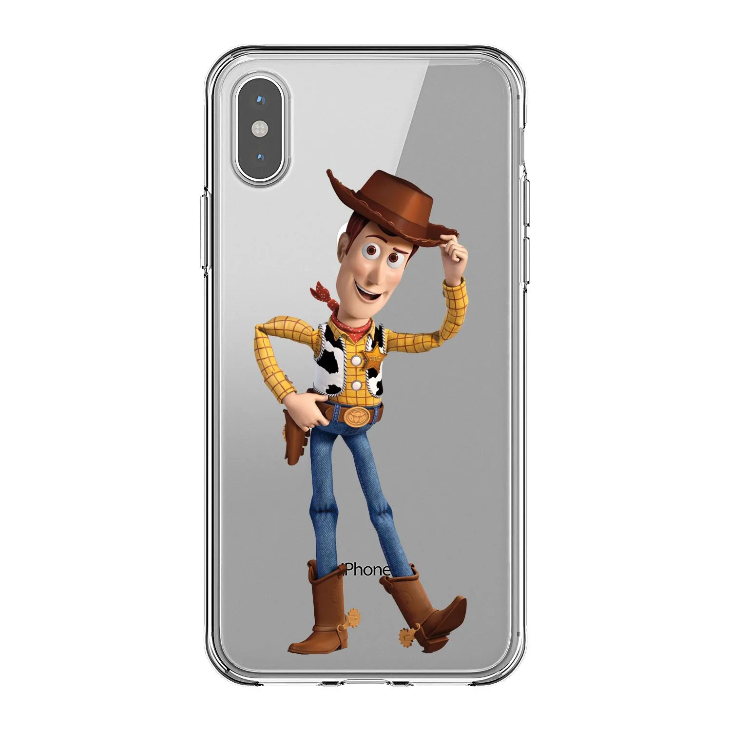 TPU Cowboy Woody Buzz Lightyear Toy Story Мягкие силиконовые чехлы для телефонов из ТПУ для iPhone X 5 5S SE 6 6S Plus 7 8 Plus XS XR XS MAX - Цвет: TPU