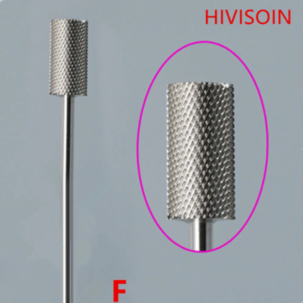 

HIVISOIN Carbide Nail Drill Bit - Large Barrel Bit (XXC-F)