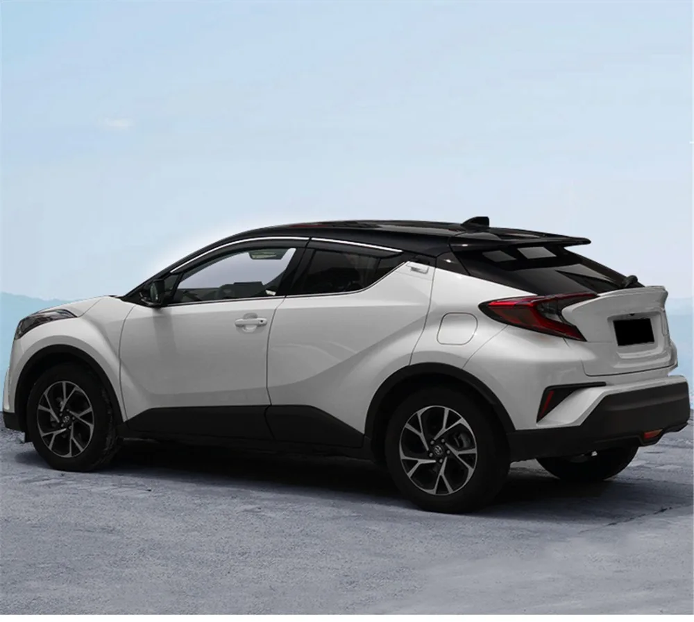 Окно Солнцезащитный козырек дефлектор для Toyota CHR окна, устанавливаемое на вентиляционное отверстие в салоне автомобиля козырьки навесы Крышка для Toyota C-HR ЧР