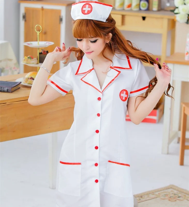 Хит продаж униформа для косплея медсестры сексуальное нижнее белье эротический