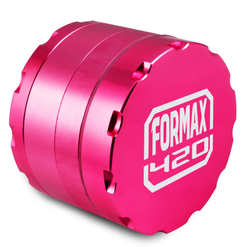 

Formax420 4 Layers 2.5 Inch CNC Aluminum Herb Grinder With Pollen Catcher & Free Scraper Several Colors Send Randomly