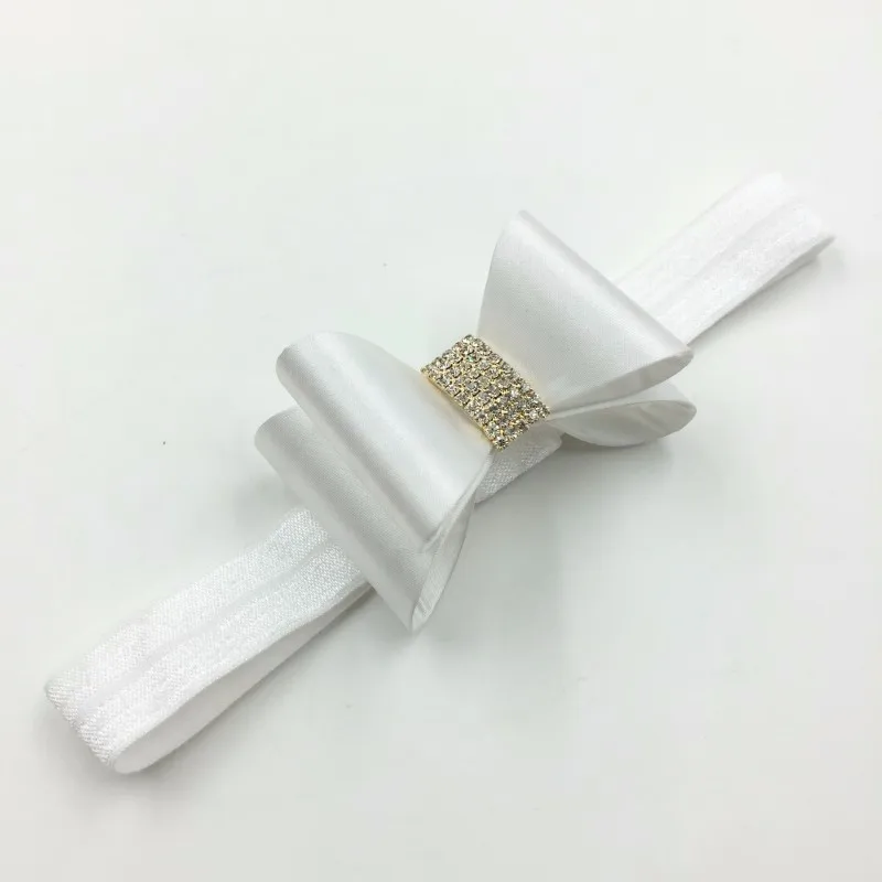 

30pcs/lot 8colors Rhinestone Bow Headband Baby Headband Luxe Headband Baby Bow Headband Children Hair Accessories