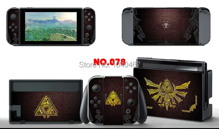 Виниловая наклейка на консоль, наклейки на обложку для Nintendo Switch, контроллер консоли, защитный набор для NS Switch JoyCon, аксессуары для игр