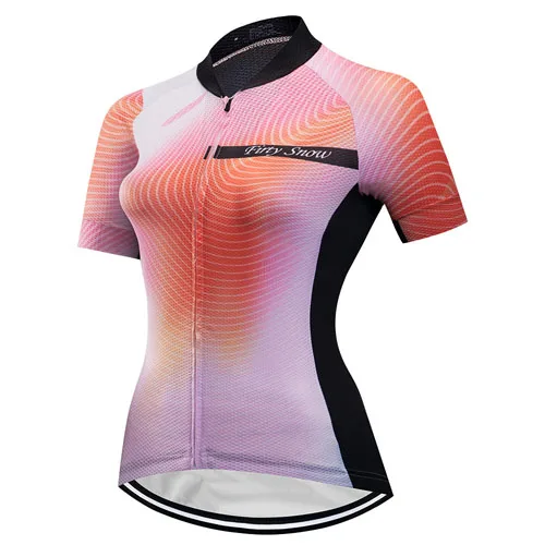 COLOR 14 Женская летняя одежда для велоспорта,, костюм для триатлона, mtb, велосипед, короткий рукав, комплект одежды для велоспорта, комплект из Джерси, облегающий костюм, женская рубашка - Цвет: COLOR 14