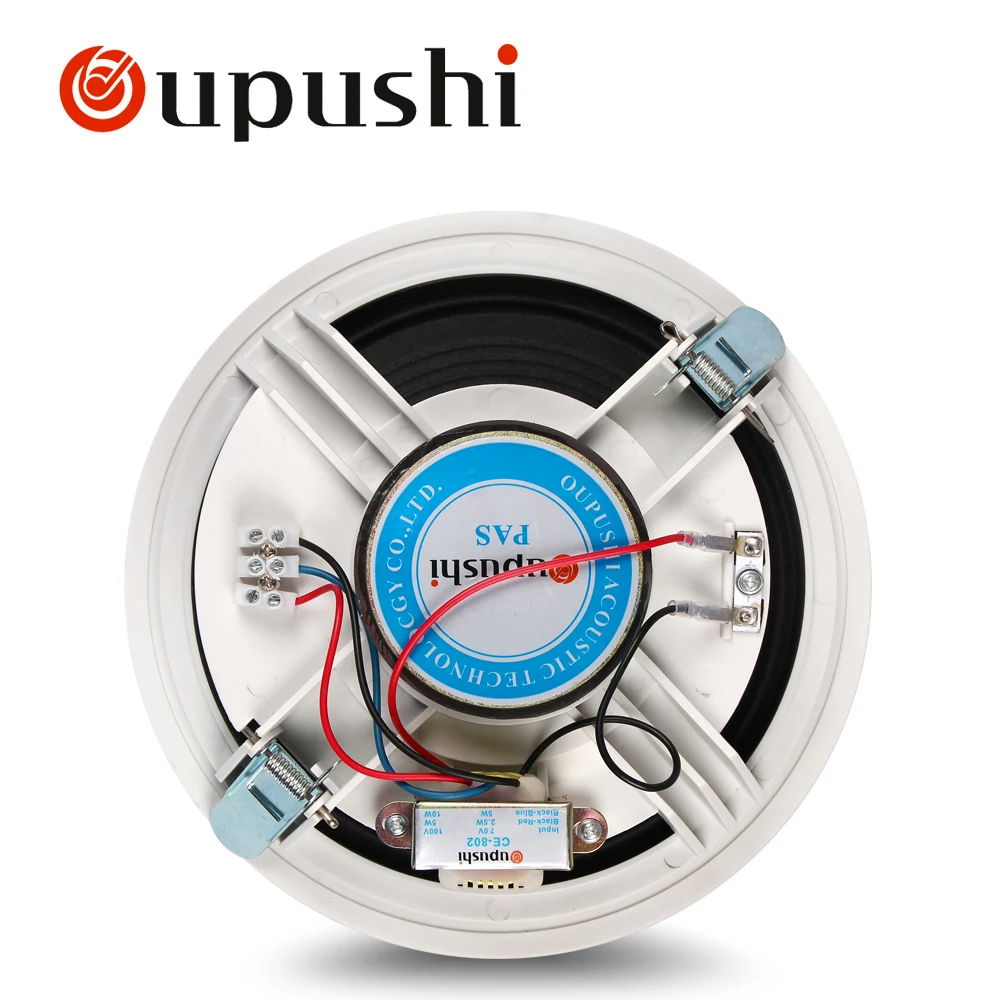 OUPUSHI CE802 CE502 10 Вт потолочная акустическая система 6,5 портативная мини акустическая система полный спектр хорошее качество звука пассивная аудио колонка
