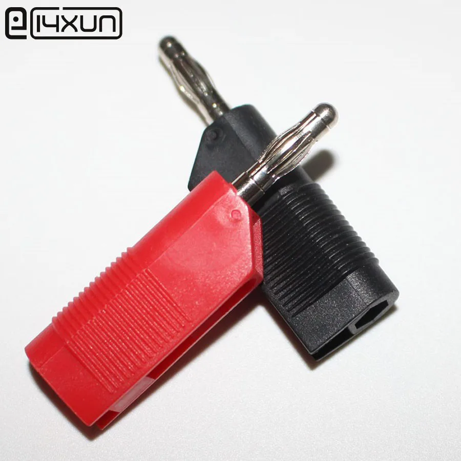 1 шт. DIY никелевая латунь + ПЭ 4 мм сваривающаяся штепсельная вилка типа банан