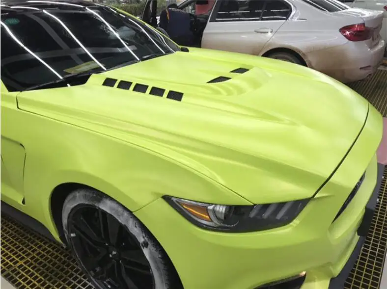 Передний бампер для автомобиля Ford Mustang ABS/углеродное волокно капоты двигателя 2010