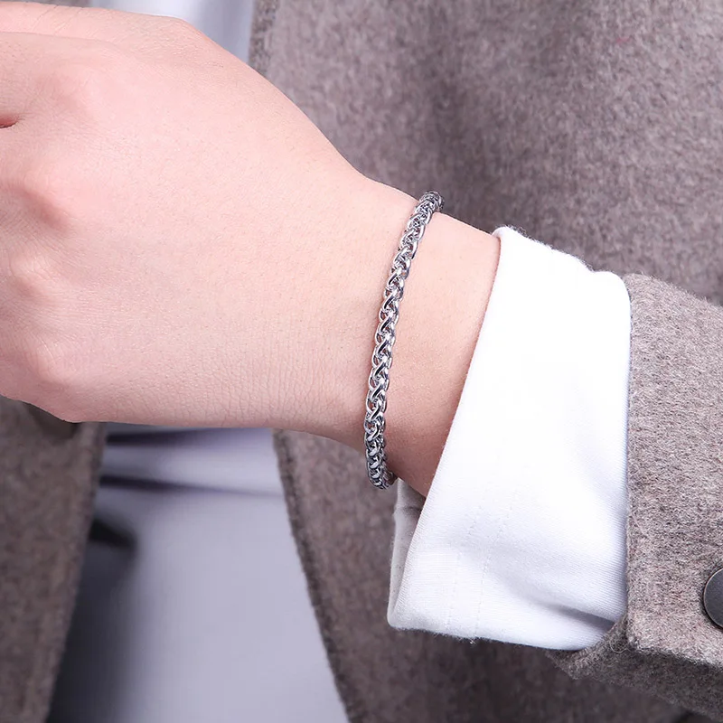 Браслет золотого цвета для мужчин и женщин пара ювелирных изделий Снаряженная