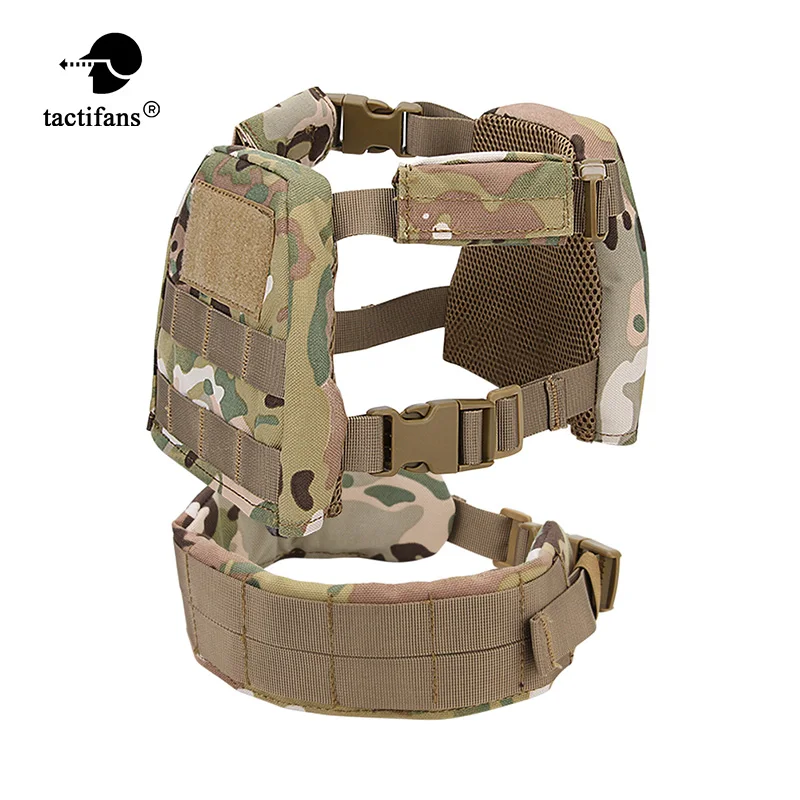 

Kids Mini Tactical Vest with Patrol Bearing Belt Molle Combat Vest Airsoft JPC Chest Rig Hunting