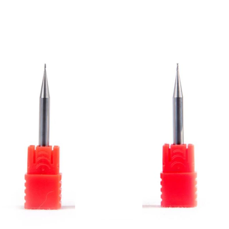 Концевая фреза с двумя зубьями HRC55 R0.15 R0.4 Micro маленький диаметр шариковый нож