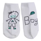 Милые Носки с рисунком для малышей; Сезон весна-осень-зима хлопковые Асимметричные нескользящие носки для новорожденных мальчиков и девочек 0-24 месяцев