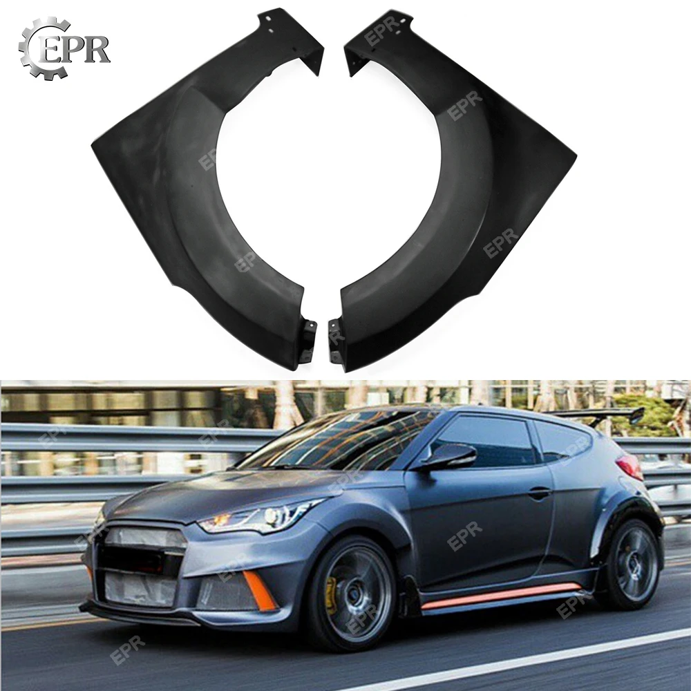 FRP переднее крыло для Hyundai Veloster стекловолокно Lordpower широкий корпус тюнинг отделка