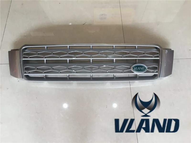 VLAND Автомобильная Передняя решетка для Highlander Kluger Передняя средняя Решетка хром цвет Plug and Play Год 2000-2007