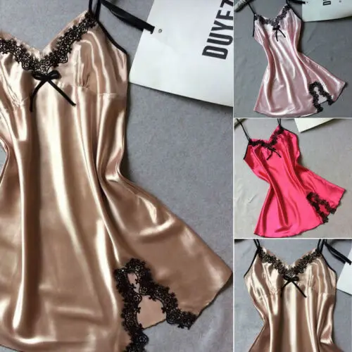 Нижнее белье ночное нижнее стринги платье Babydoll кружевное лоскутное модное