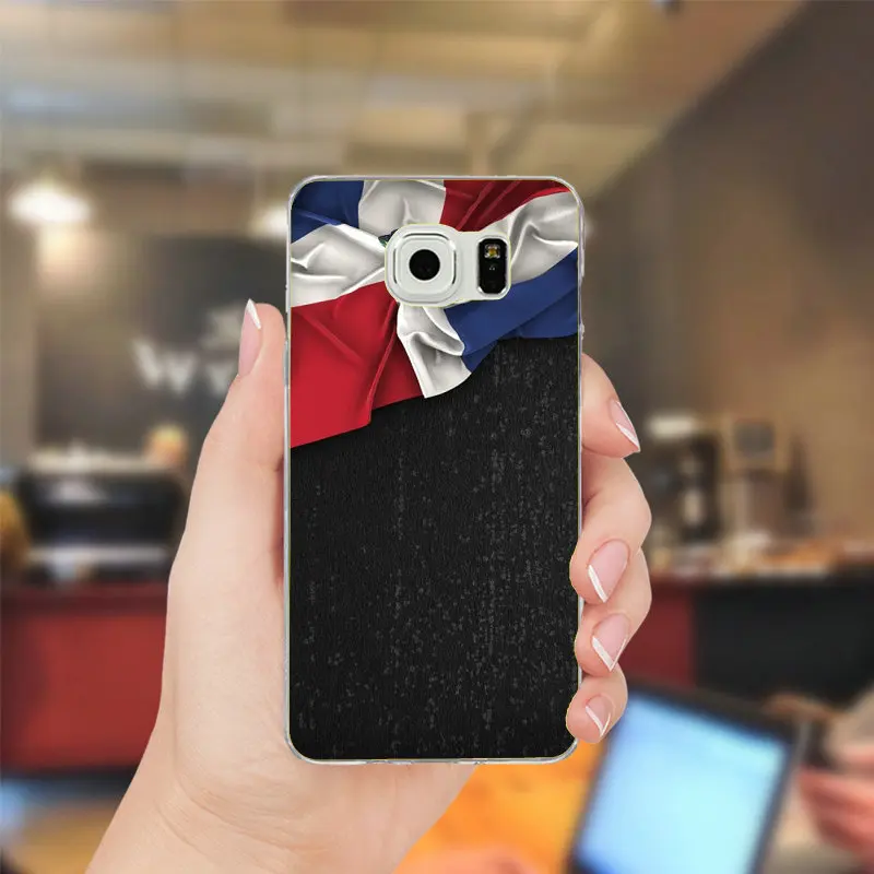 Горячие флаг Доминиканской Республики мягкие чехлы для телефона из