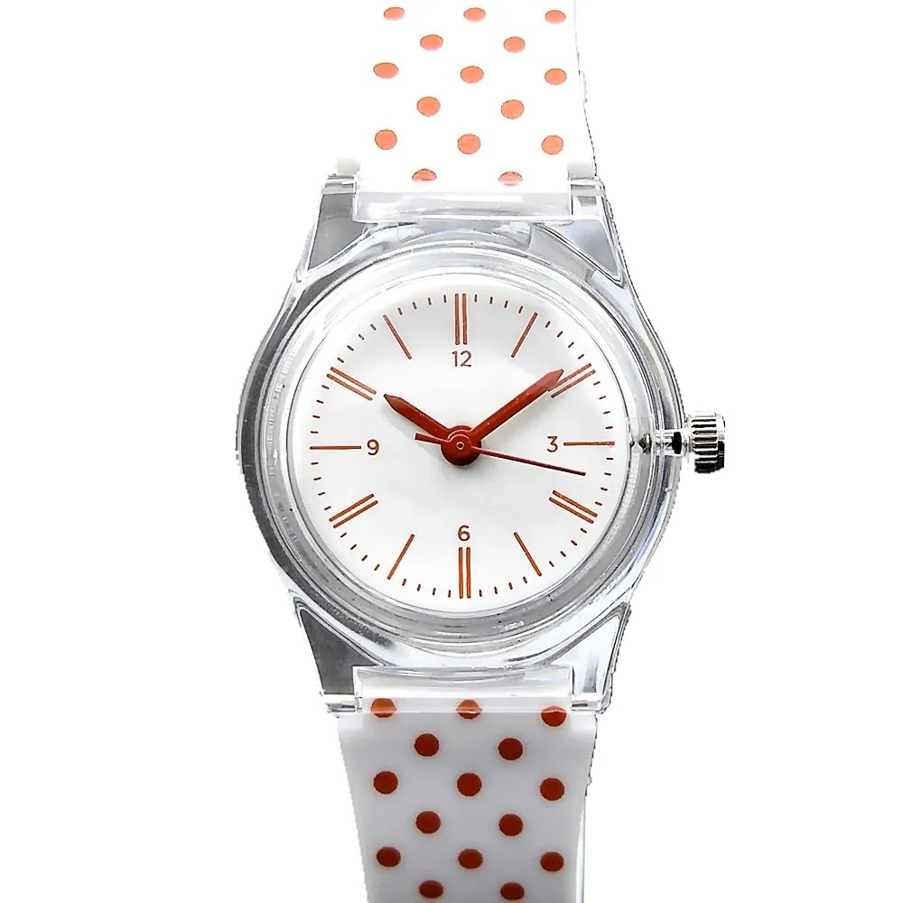 

WILLIS Women Sports Watch Lovely Pink Dot Design Life Waterproof Strap Wristwatches Children Girls Gifts Hot Sale Quartz Watches