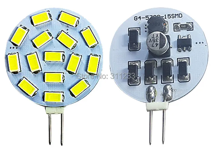 20x Round 30mm G4 Bulb Light 2W 12V AC DC Puck Kitchen Hoods Closet Cabinet Inground Lamp Cool White Warm | Лампы и освещение