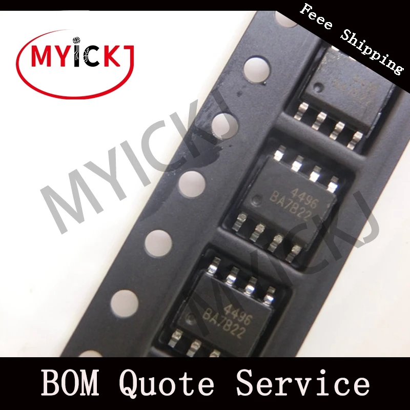 10 шт. AO4496 микросхема MOSFET N CH 30V 10A sop 8 4496 новый оригинальный|Светодиодные чипы| |