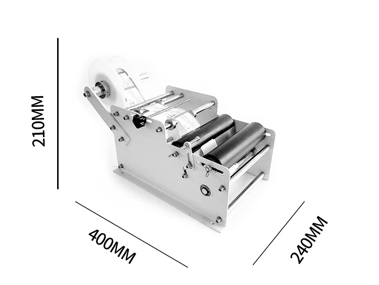 YTK-L100 handheld manual round bottle labeling machine for bottle,Manual Hand Operated Labeling Machine