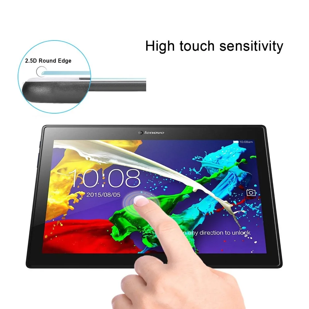 Закаленное стекло для Lenovo Tab2 Tab 2 A10 70 Защитная пленка экрана планшета с 10 1