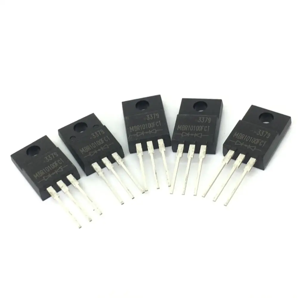 Бесплатная доставка 10 шт. MBR10100 MBR10100G MBR10100CT TO 220 2 10A 100V|Соединители| |