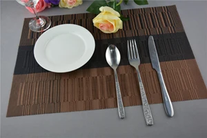 5 шт./партия, 45X30 см, Нескользящие салфетки, качественный ПВХ коврик для стола коврик для ужина, настольные коврики, модный стиль, столовый коврик, украшение стола - Цвет: wine