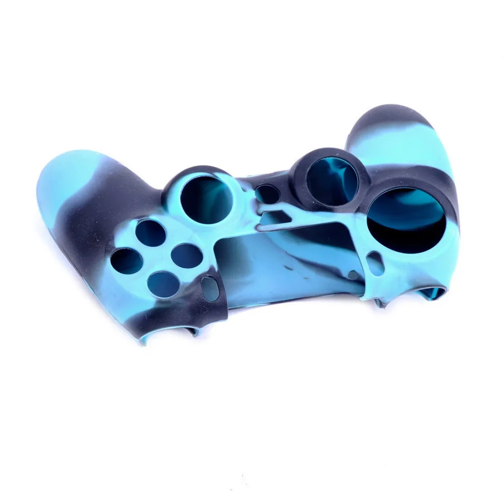 Синий защитный силиконовый гелевый мягкий чехол для Sony PS4 контроллер|sleeve sleeve|sleeve