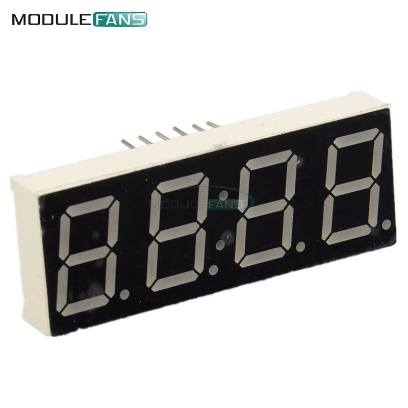 AT89C2051 цифровой светодио дный Дисплей 4 биты электронные часы электронные Production Suite DIY Kit