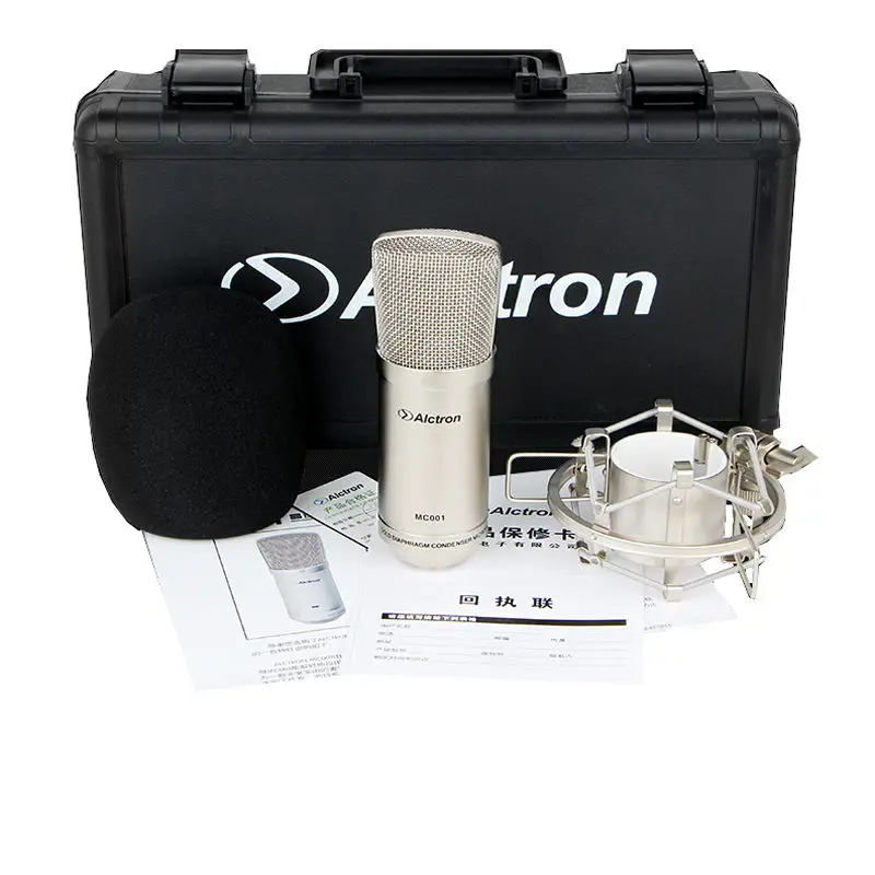 Высококачественный конденсаторный микрофон Alctron MC001 профессиональный студийный