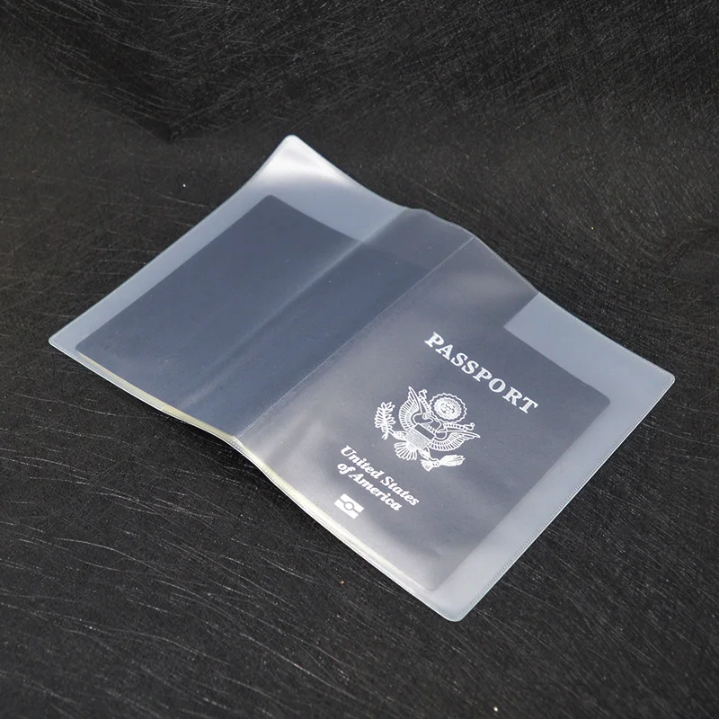 Прозрачный водонепроницаемый чехол для паспорта домашних животных, Европейский ПВХ, пластиковый протектор для паспорта питомца, размер 157 мм * 105 мм