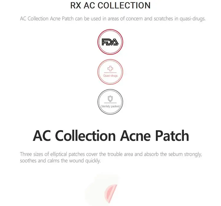 COSRX AC коллекция Патчи от акне 1 упаковка(26 шт.) лечение акне маска для лица Прыщи крем для удаления шрамов уход за лицом стелс Патчи от акне