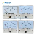 Аналоговый вольтметр постоянного тока панель измерителя тока, 5 А, 10 А, 30 В, 50 в, 85C, 1 панель указатель калибра, усилитель, напряжение, ток, цифровой дисплей