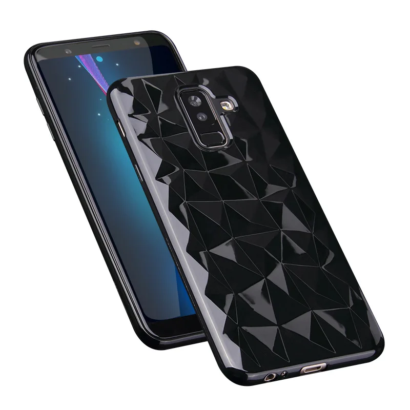 XINDIMAN силиконовый мягкий ТПУ чехол для телефона samsung A6 матовый простой