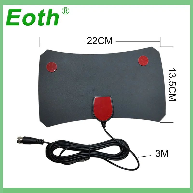Eoth TVFox TVSurf для помещений HDTV Цифровое ТВ Surf Fox активная антенна усилитель Кабель
