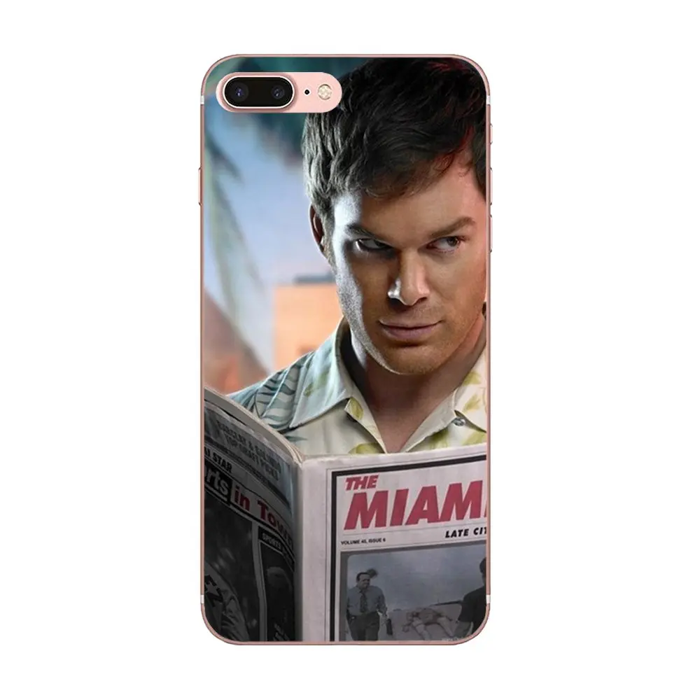 Для Sony Xperia Z Z1 Z2 Z3 Z4 Z5 compact Mini M2 M4 M5 T3 E3 E5 XA XA1 XZ Премиум ТПУ Оригинал ТВ шоу Dexter Morgan Fashion