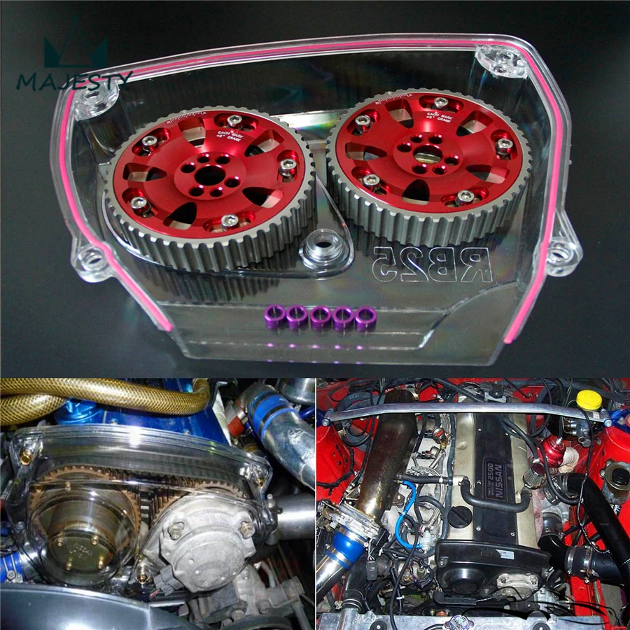 Кулачковый шкив + ремень ГРМ для Nissan Skyline R32 R33 GTS RB25DET|timing belt cover|cam gears pulleycam |
