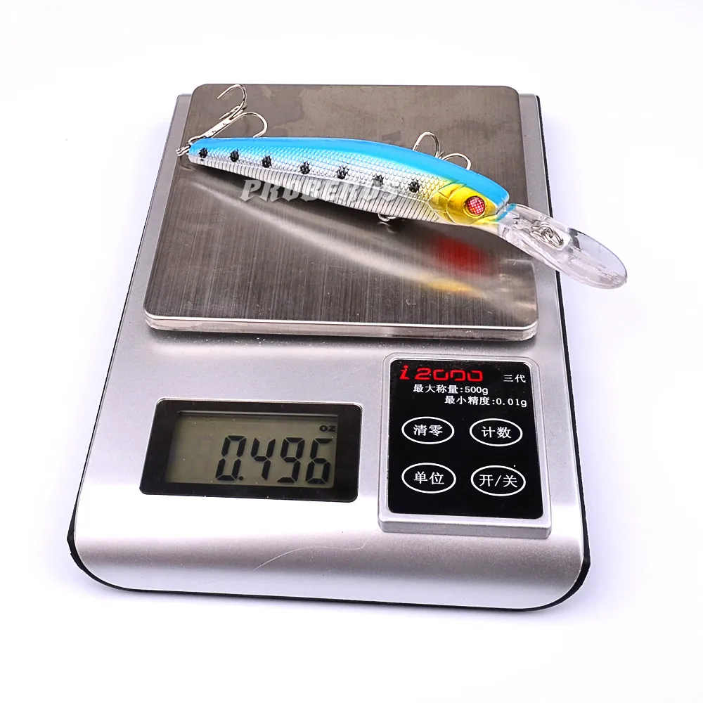 8pc Top Quality Fishing Lures 8 color Minnow fishing bait 5&quot-12.7cm/14.22g-0.51oz tackle DW1089 | Спорт и развлечения