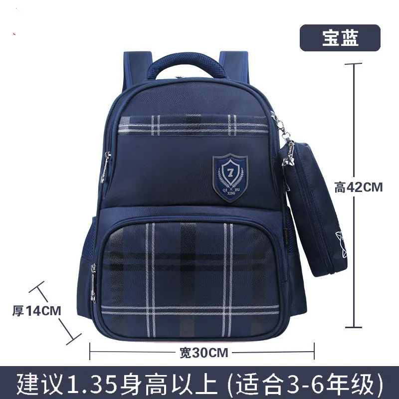 Kids School Bags with Pencil case Orthopedic Backpack Schoolbag Waterproof Nylon For Girls Boys Children Backpacks | Багаж и сумки