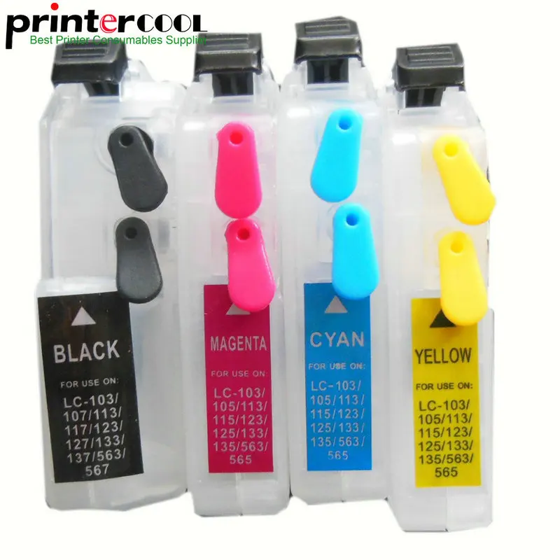 

Einkshop DCP-J4120DW перезаправляемый картридж для brother LC223 LC225 LC227 для MFC-J4420DW 4620DW 4625DW J5320DW J5620DW J5625DW