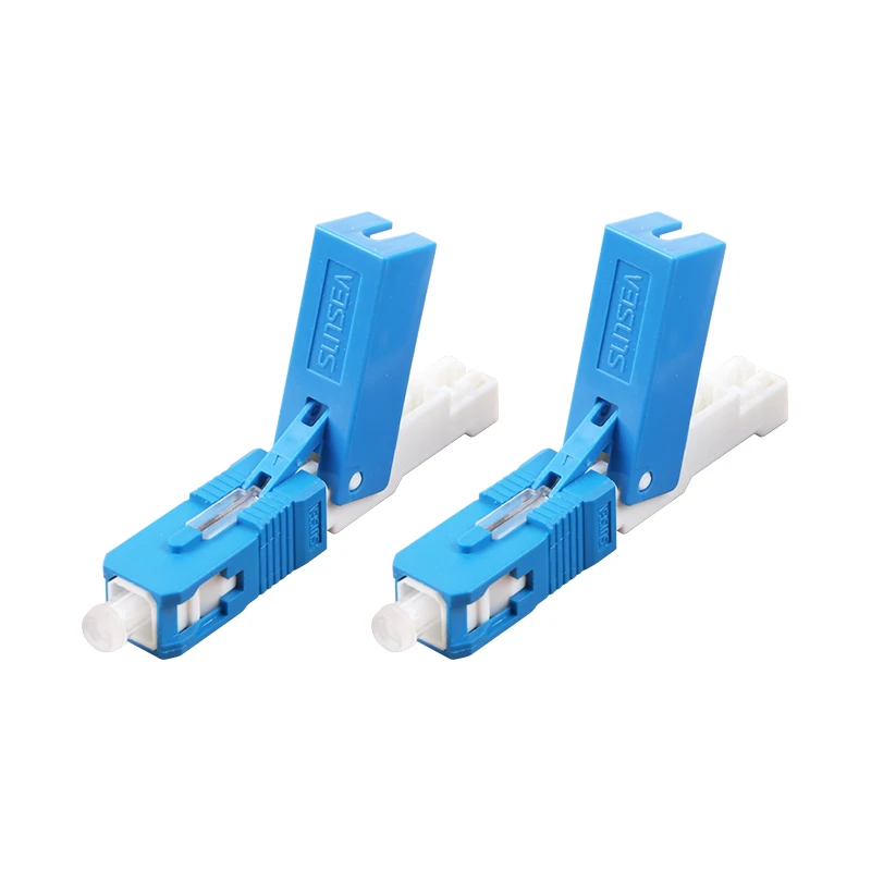 50 stks/zak Goede Kwaliteit SC UPC bedekt draad SC UPC quick connector FTTH Glasvezel Fast Connector SC Connector Gratis verzending 50 stks/zak Goede Kwaliteit SC UPC bedekt draad SC UPC quick connector FTTH Glasvezel Fast Connector SC Connector Gratis verzending