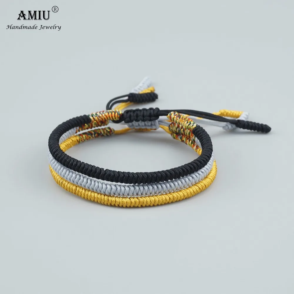 3 шт. многоцветные Тибетские буддийские браслеты на удачу|tibetan bracelet|bracelets & banglesbangles