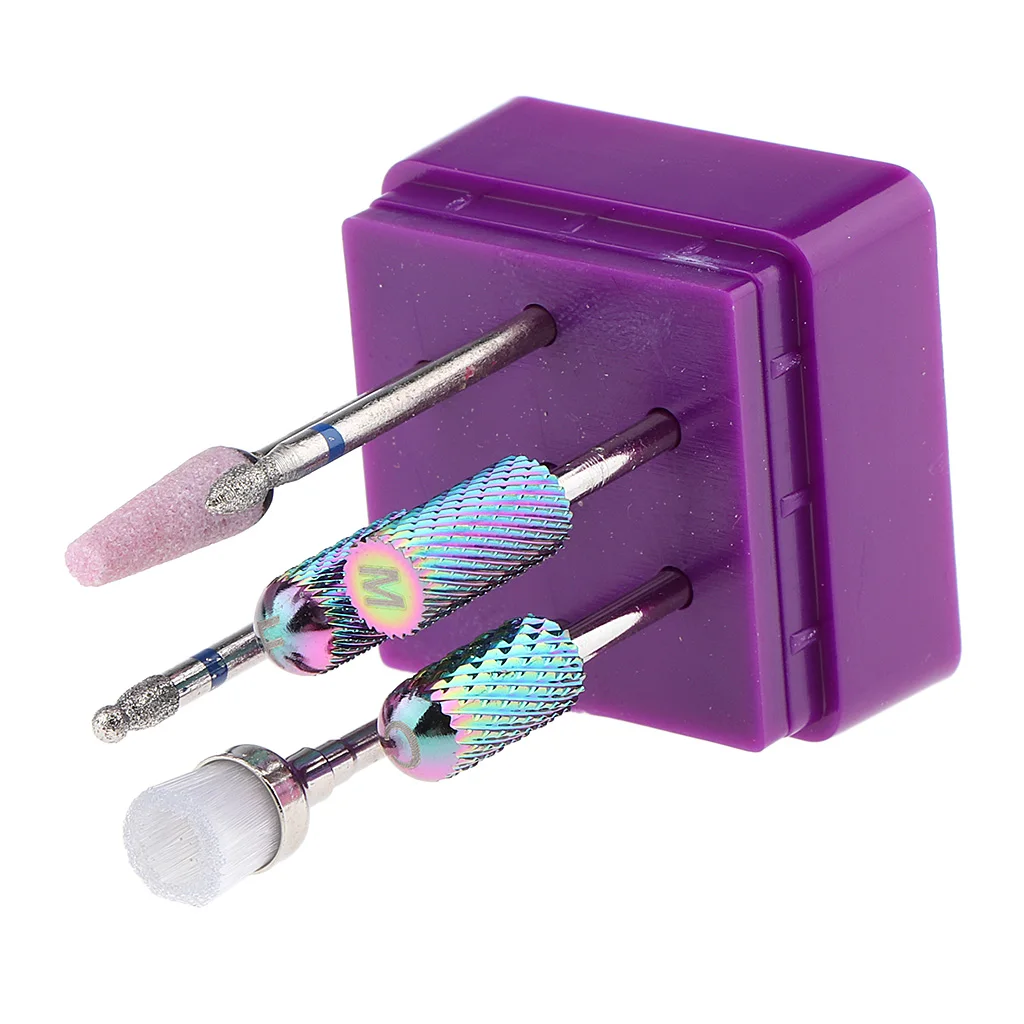 Электрическая маникюрная насадка для ногтей 7 шт.|Принадлежности дизайна ногтей|