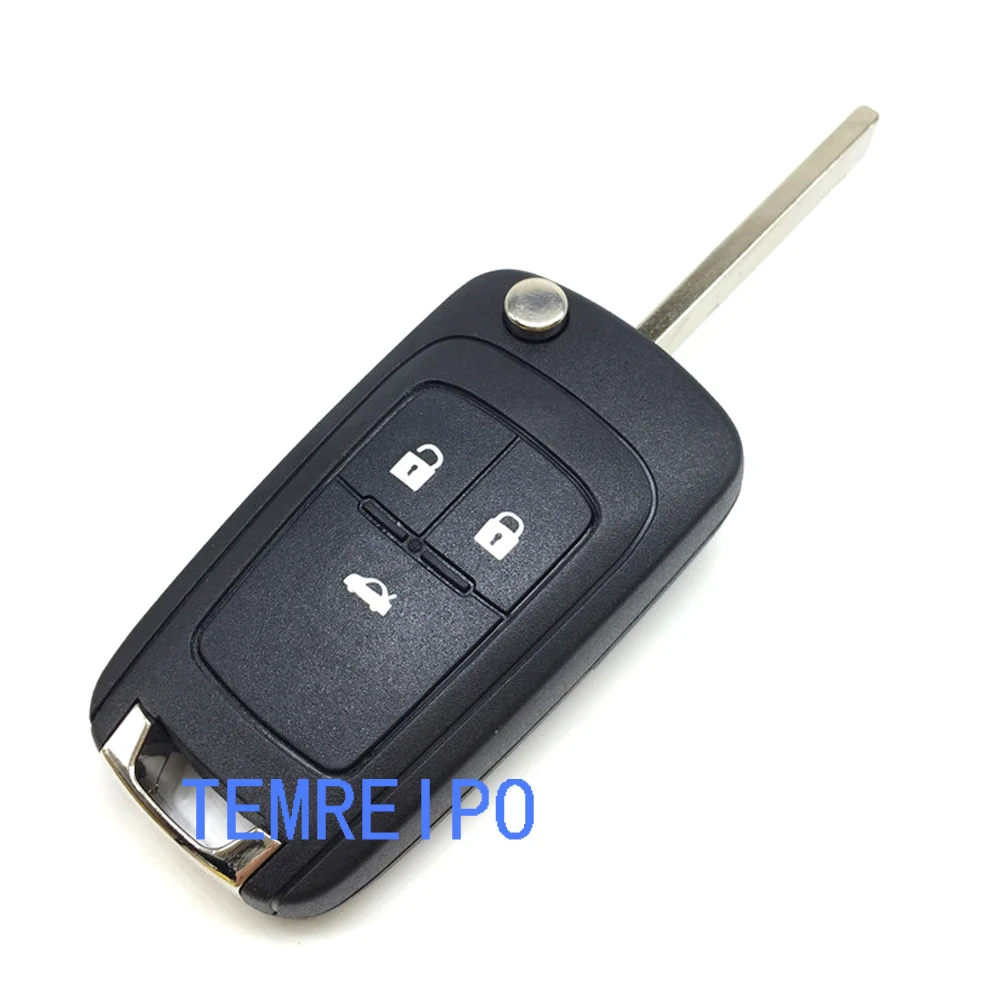 Складной чехол для chevrolet Cruze с 3 кнопками и дистанционным управлением|case for|case