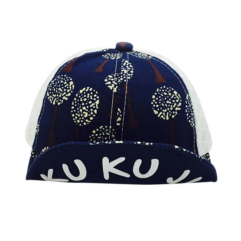Baby Hats Boys Girls Printed Sun Hat Newborn Summer Toddler Infant New Children Caps Baseball Net | Детская одежда и обувь