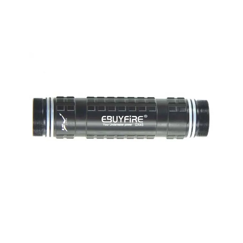 Передний велосипедный фонарь EBUYFIRE с DX4S подводный* L2 светодиодный вспышка для подводного погружения и светильник фонарь светильник Яркость Водонепроницаемый 100 м белый светильник светодиодный фонарь